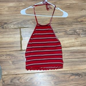 Holster top red stripe